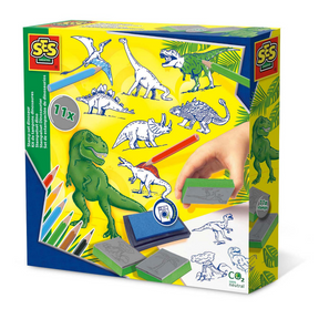 Ses creative ses set de sellos dino
