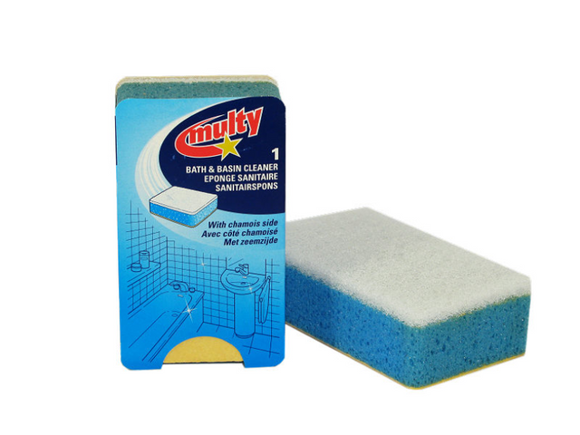 Multy sanitair spons met zeemzijde