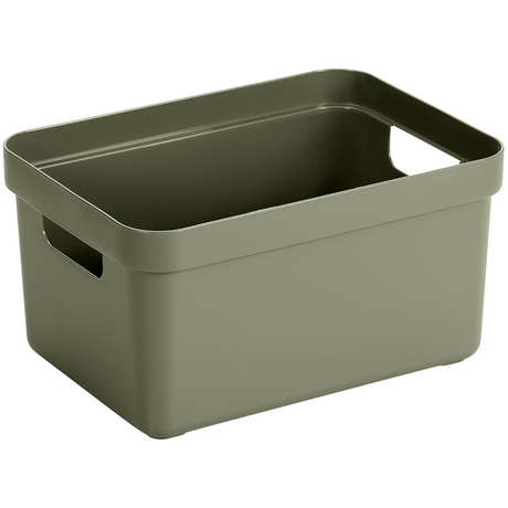 Sunware sigma home opbergbox 13l donker groen