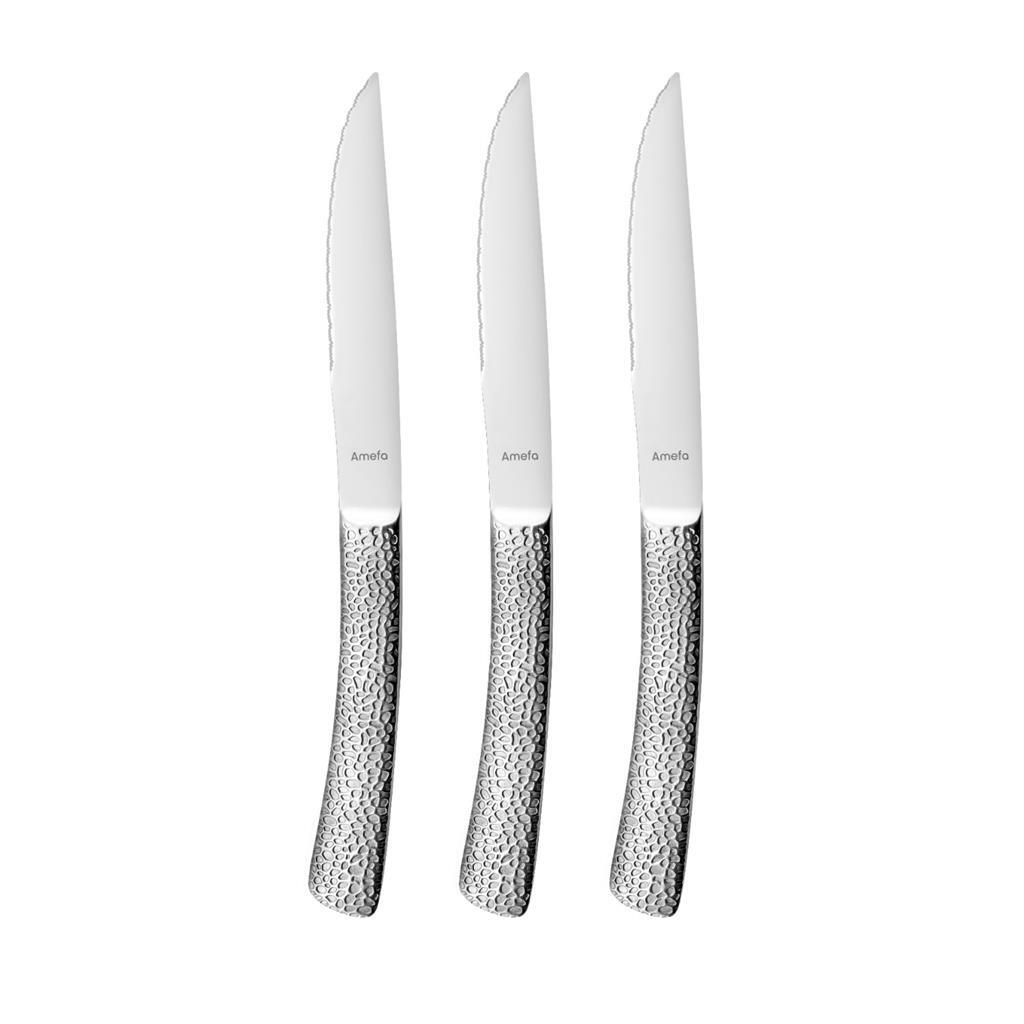 Amefa Juego de cuchillos para carne Amefa Bongo 3 piezas
