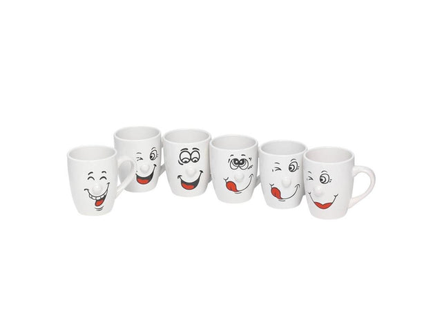 Taza Cuisine elegancia sonrisa 150ml ø7,5x10,5x9cm