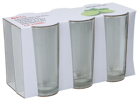Juego de vasos Alpina 6 piezas 230ml