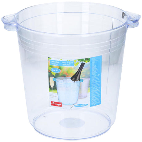 Cubitera de plástico Cuisine elegancia 26,3x21,5x22cm 6 litros