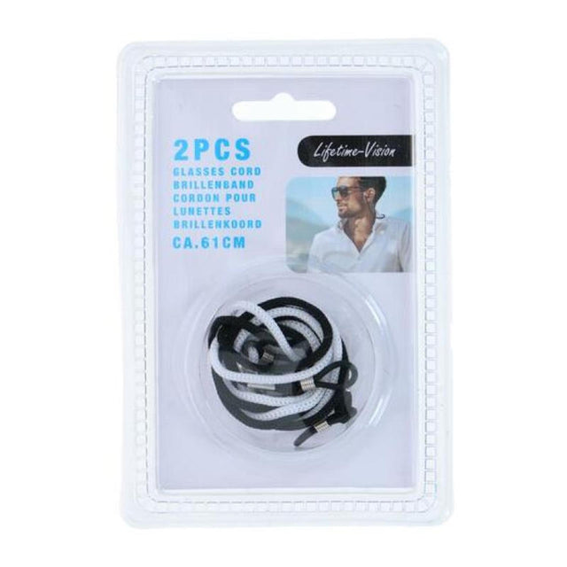 Juego de cordones para gafas de 2 piezas Juego de cordones para gafas de 2 piezas