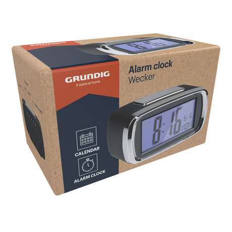 Reloj despertador digital Grundig 5,8x10x5,8cm