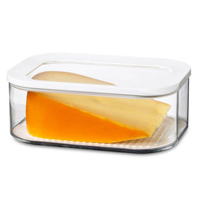 Caja queso mepal modula 2000ml blanco 22,4x16x8,6cm