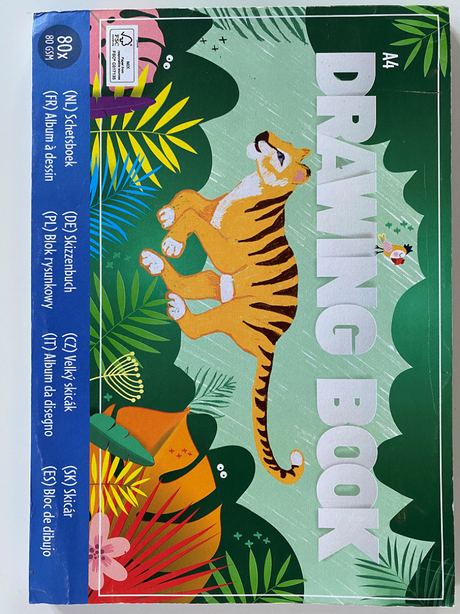 Cuaderno de bocetos 80 gramos 80 hojas