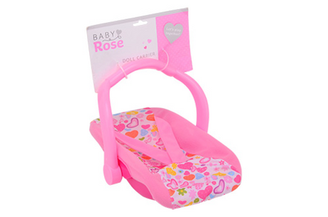 Johntoy john toy baby rose silla porta bebe 22x12x41cm
