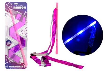 Johntoy cinta brillante con luz - juguete con efecto LED.