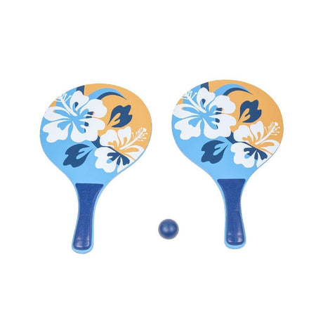 Set de pelota de playa Summertime estampado floral 3 piezas