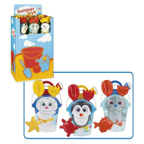 Juego de cubos Androni animal ártico 6 piezas