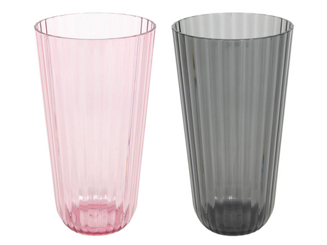 Vaso de cocina imperial líneas plástico ã˜8x15cm 450ml