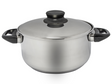 Kookpan 20cm rvs bakeliet greep