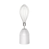 Inventum mx201s set batidora de mano 400w acero inoxidable blanco