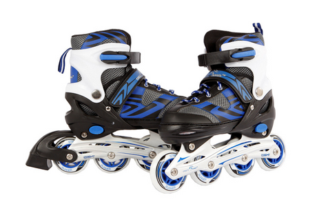 Patines en línea Street Rider azul negro, talla 37-40