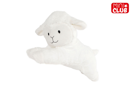 Mini club oveja tumbada peluche 30x16x14cm