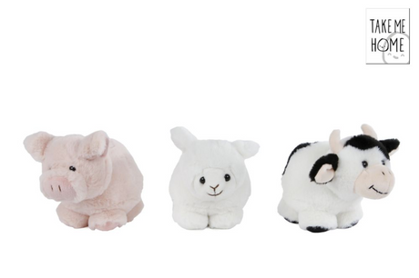 Peluche Llévame a casa - cerdo, 12 cm