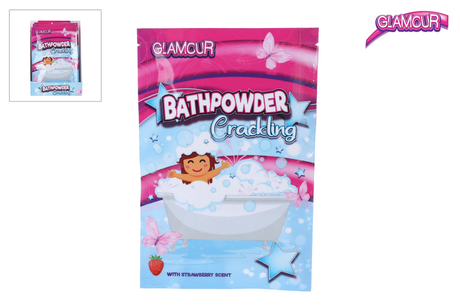 Polvo de baño craquelado Glamour con aroma 30 gramos