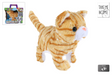 Gato caminante Llévame a casa - gatito de peluche de 21 cm - maullando y meneando la cola