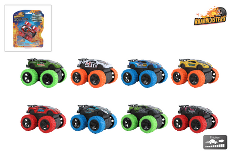 Roadblasters bigfoot coche giratorio de fricción fundido a presión
