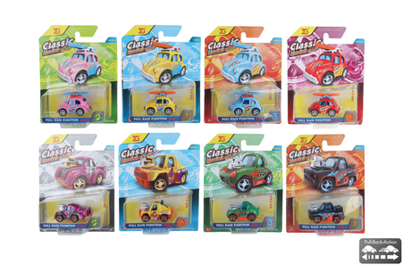 Divertido coche de carreras, 5cm.