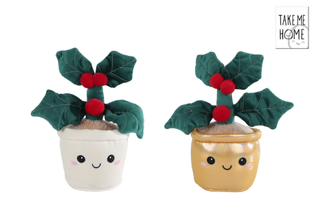 Planta de peluche Take me home momentos especiales l acebo - 30cm