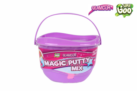 Mezcla de masilla mágica Glamour super goo 240gr 12x17cm