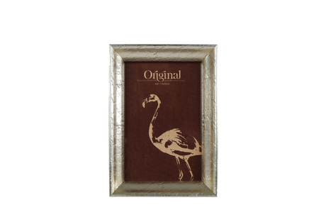 Fotolijst flamingo 10x15cm polystone - goud