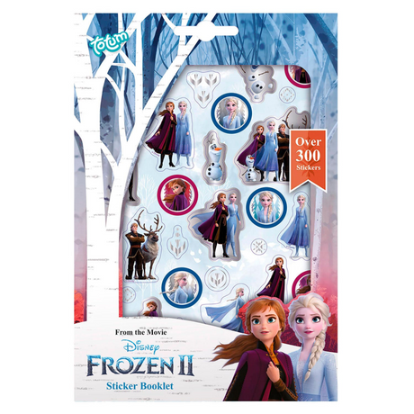 Totum disney frozen 2 - hojas de pegatinas, 4 uds.