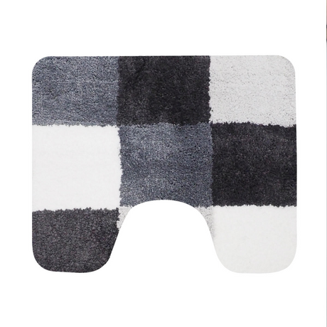 Alfombra de baño Dutch house Brest 60x50cm gris