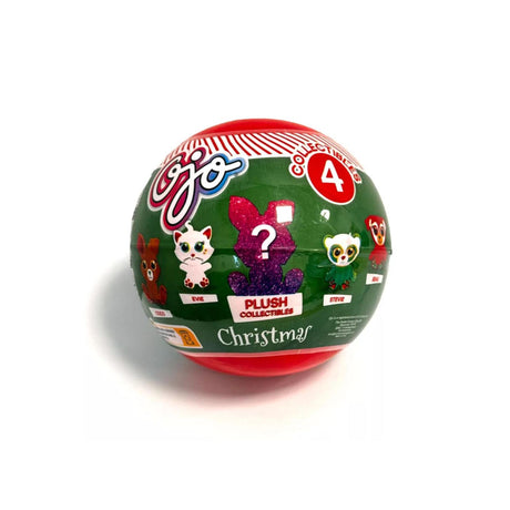 Ojo peluches navideños coleccionables 10cm 4 surtidos
