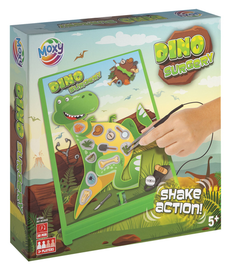 Juego de mesa Moxy cirugía dinosaurio 24,5x17,5cm