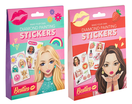 Besties hacen tus propias pegatinas de pintura de diamantes
