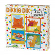 Bambolino dikkie dik rompecabezas 4 en 1. confeti 3+