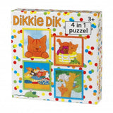 Bambolino dikkie dik rompecabezas 4 en 1. confeti 3+