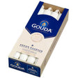 Velas corona gouda 24x2,4 cm 8 piezas blanco