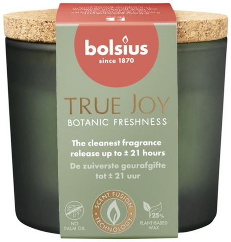Bolsius vaso perfumado + tapa 66 83 botanicfreshnes