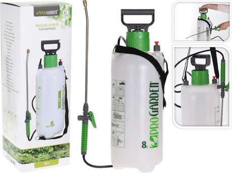 Pulverizador a presión Pro Garden 8 litros