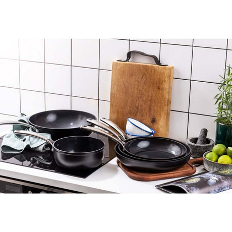 Sartén cerámica bk superior 30 cm negra