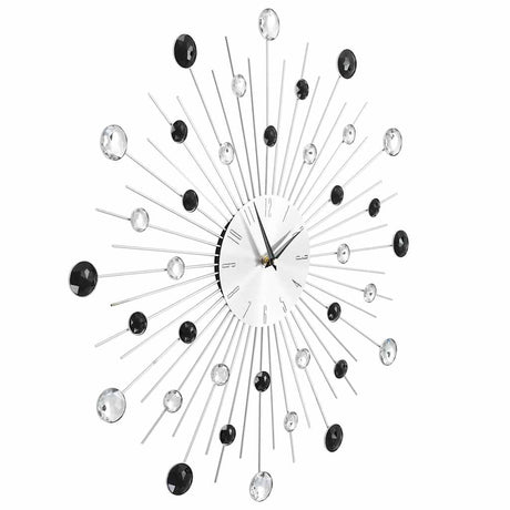 Reloj de pared Vidaxl con mecanismo de cuarzo de 50 cm Diseño moderno