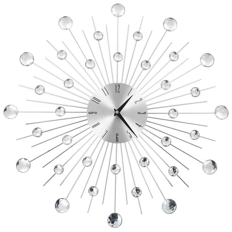 Reloj de pared Vidaxl con mecanismo de cuarzo de 50 cm Diseño moderno