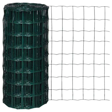 Vidaxl Euro HEK 10x0.8 m de acero verde