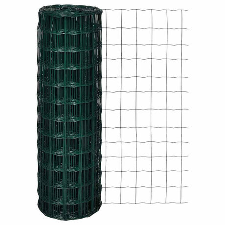 Vidaxl Euro HEK 10x1.2 m de acero verde