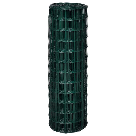 Vidaxl Euro HEK 10x1.2 m de acero verde