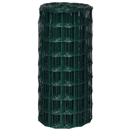 Vidaxl Euro HEK 25x0.8 m de acero verde