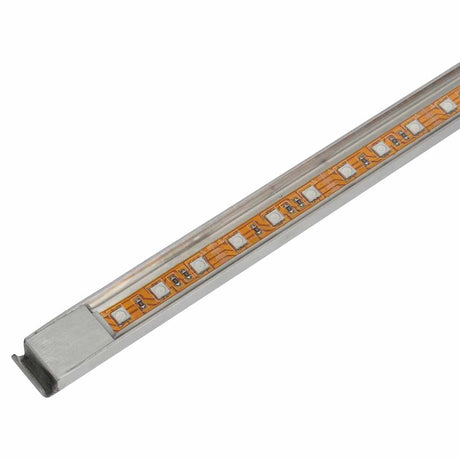 Vidaxl Cascada de piscina con LED Rectangular 45 cm de acero inoxidable