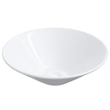 Vidaxl Watens 2 PCS 42x42x14 CM Ceramic White