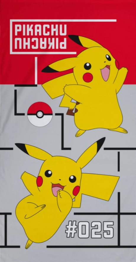 Toalla Pokémon Beach Pokemon Pikachu, 70x140cm
