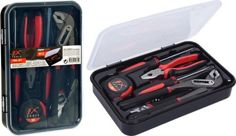FX-Tools Herramienta de 9 piezas en la maleta