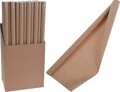 Papel de regalo kraft 70x300cm